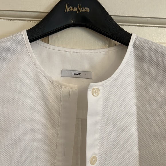 TOME White Long Sleeves Shirt size 6 - Picture 2 of 8